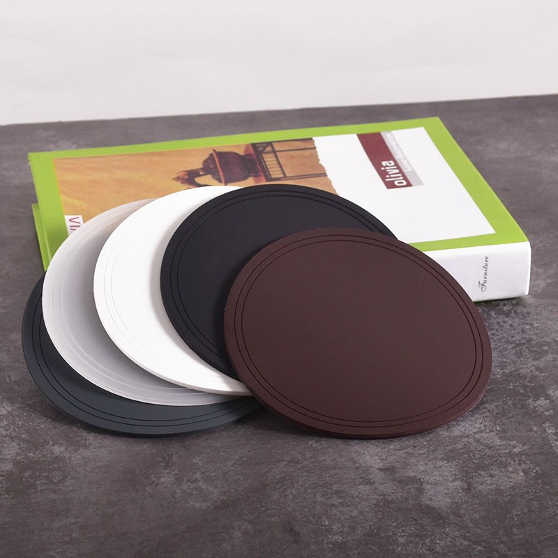 Cup mat insulation mat table mat midnumber water cup mat gasket cup mat thick silicone cup mat meeting cup mat