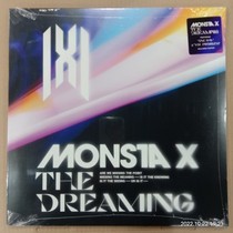 Spot MONSTA X The Dreaming yellow glue with poster vinyl record LP