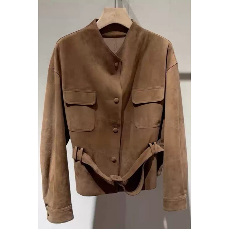 Marked Women's Clothing Store Same Style 2026 Autumn New Waist-Cinching Simple Jacket for Women F2C6Py416C Marked Women's Clothing Store Same Style 2026 Autumn New Waist-Cinching Simple Jacket for Women F2C6Py416C