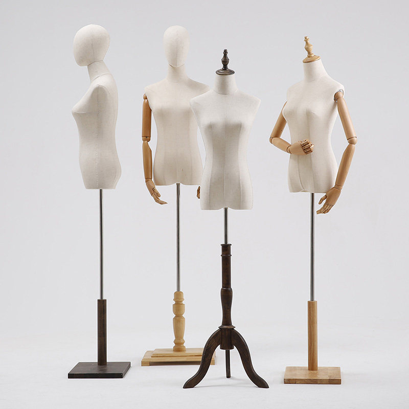 Clothing store mannequin bust dummy mannequin window women's model wedding dress display shelf props full body cut