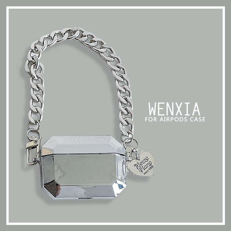 Warm Xia Ins Plated Metal Color Loving Hand Refiners Apply Airpods Protective Sleeves Silicone Apple Wireless Bluetooth Headphones Sleeve 2 Generations Pro Earcaps South Korea Wind & Fall Soft Personality Creative Woman