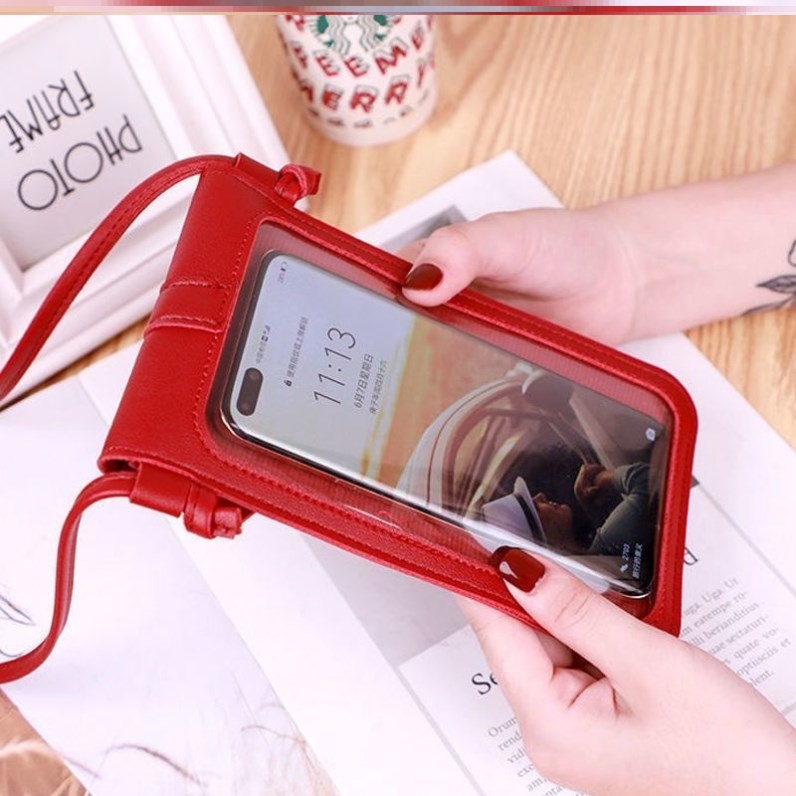 Mobile phone key integrated bag summer key phone integrated bag mobile phone key bag female hand take 7 inch mini satchel