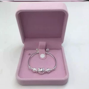 Hello Kitty, hello kitty, браслет с одной бусиной, серебро 925 пробы