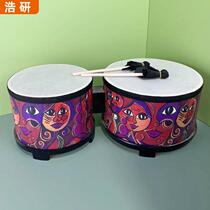 Customized Orff percussion instrument bongo drum early education kindergarten performance childrens percussion instrument bongo drum