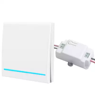 Remote control switch free wiring free stickers wall switch smart home 86 rocker wireless switch double cut switch