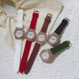 Трендовые модные дорожные кварцевые часы, циферблат, лента, новая коллекция, делается под заказ