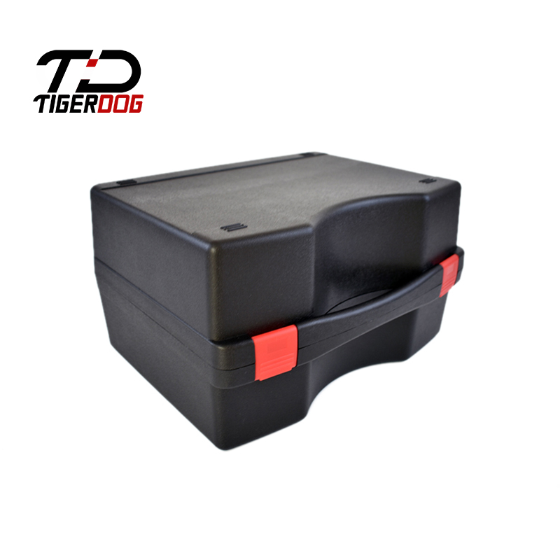 TigerDog Portable Outdoor Tools Parts Protection Storage Box Plastic Red Snap-on Mini CrashProof Storage Box