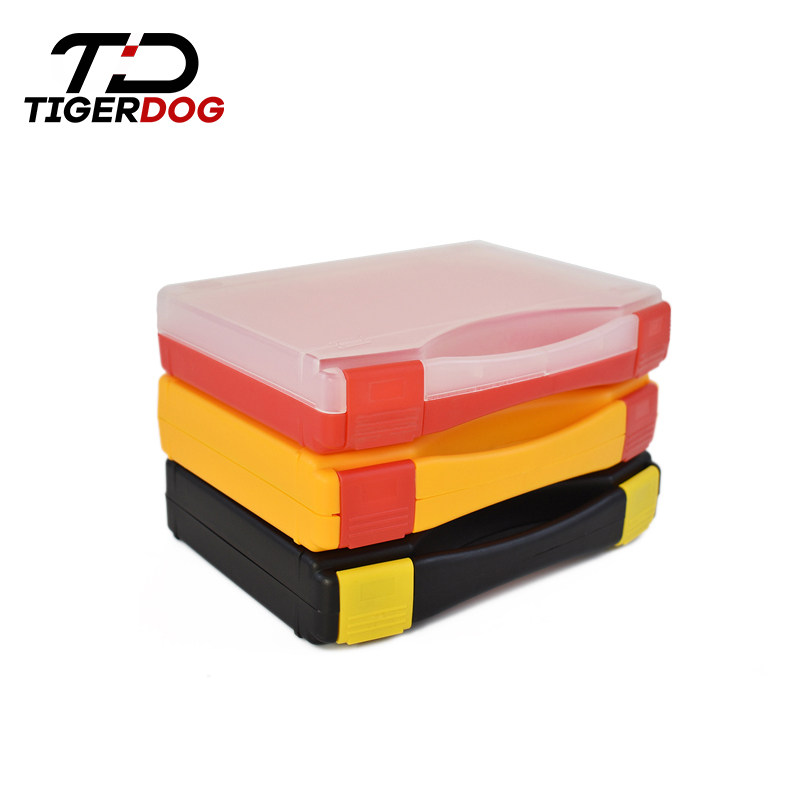 TigerDog Tactical Storage Box Protection Portable Plastic Tool Box Car Parts Screw Box GLOCK Box