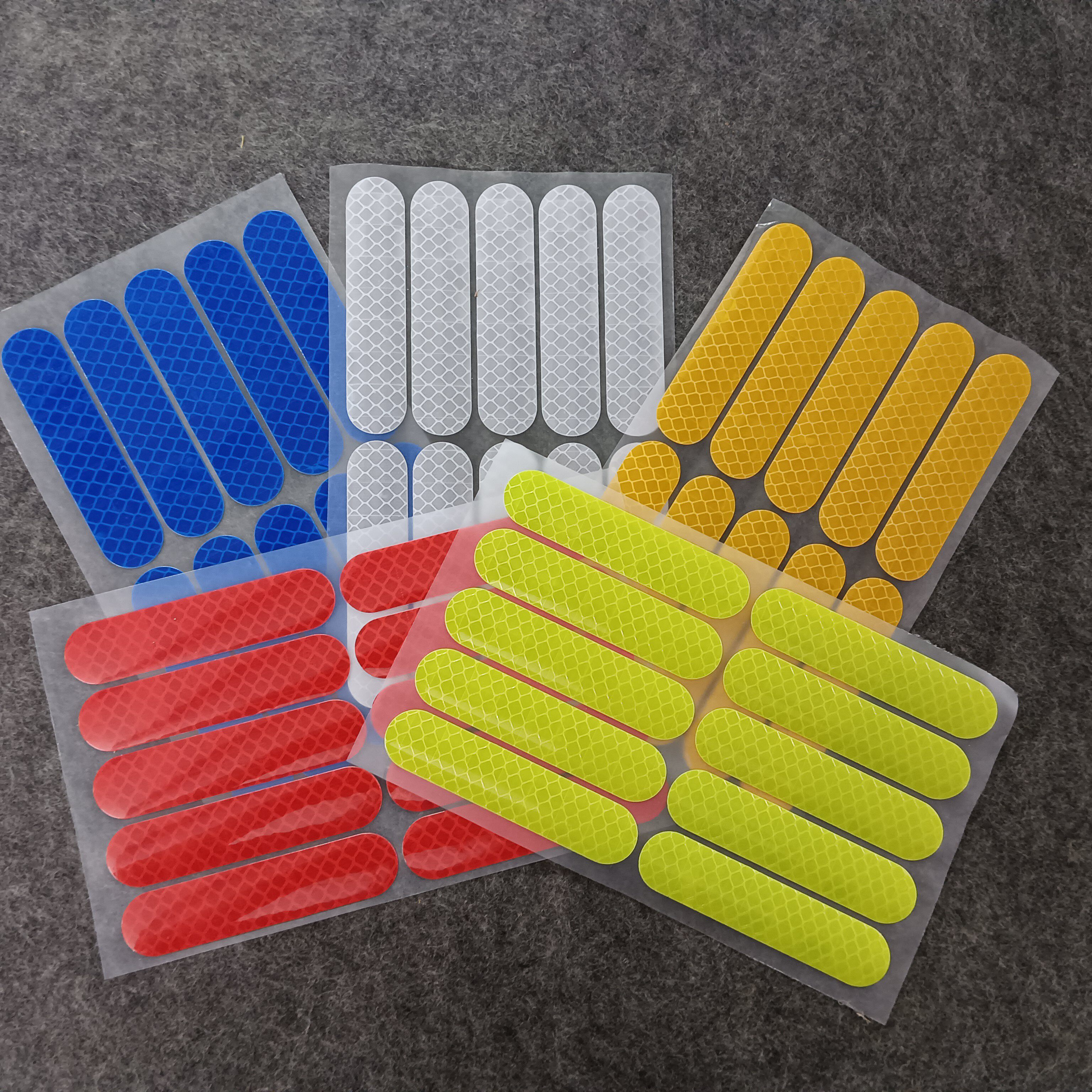 电动车反光警示贴纸夜间反光贴电动自行摩托车装饰夜间安全提示贴