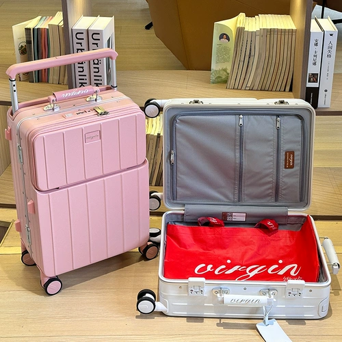 Вместительный и большой чемодан, коробка, алюминиевый кейс