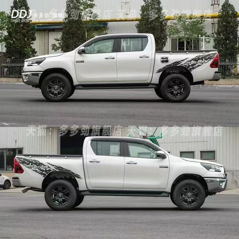 Наклейка на автомобиль Hilux Revogr Lahua Tan Tantukma, вырезанная наклейка для модифицированного автомобиля
