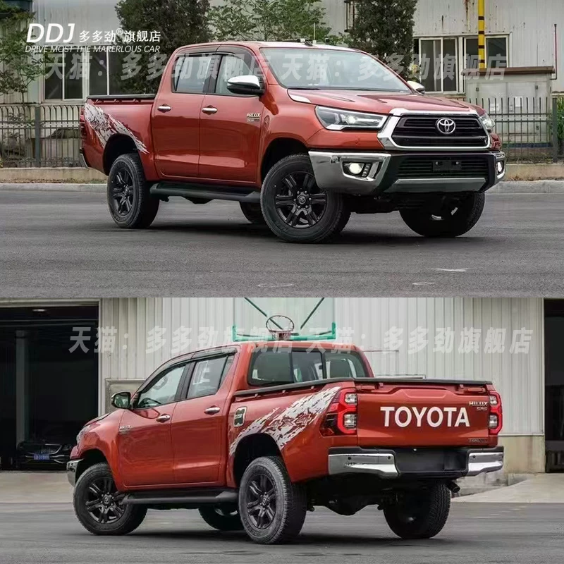 Наклейка на автомобиль Hilux Revogr Lahua Tan Tantukma, вырезанная наклейка для модифицированного автомобиля