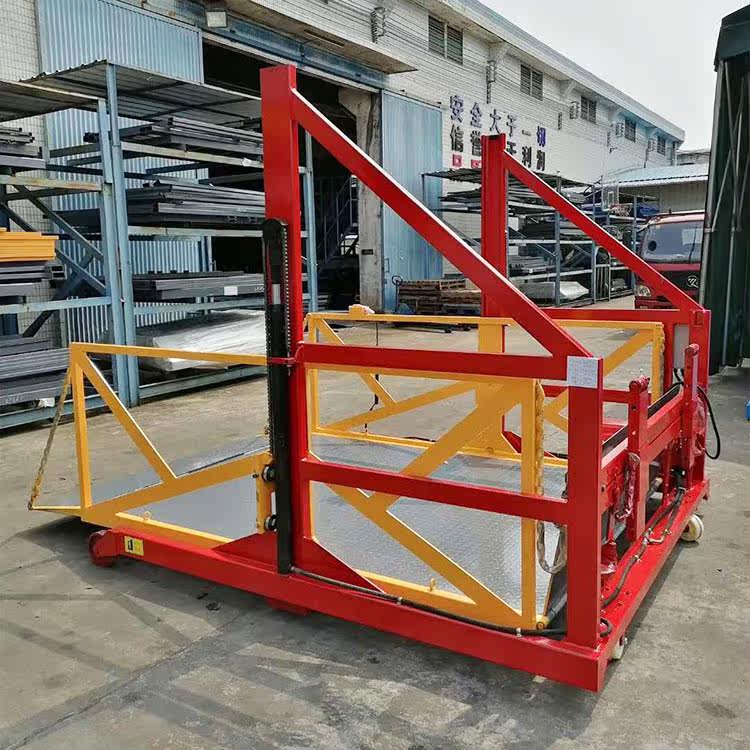 Loading platform Mobile Container Container Lift Ladder Floor boarding Gods Easy stock ladder load 2 ton hitch plate