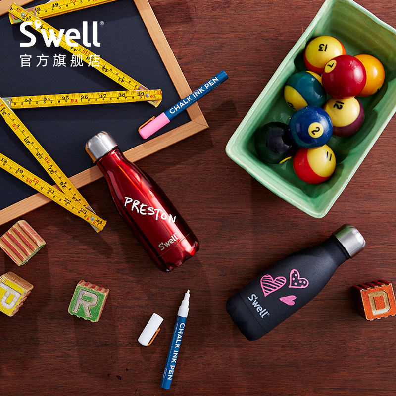Swell powder ink graffiti pen personality customized DIY handmade macpen to make exclusive insulated cup signature