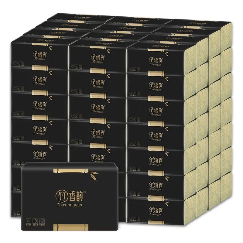 60 Packs A Year With Natural Color Extraction Style Toilet Paper Whole Box Napkins Sanitary Paper Towel Home Face Towel Extractable Toilet Paper 18 Pack