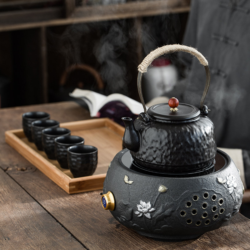 Wine Wine Winemaker Hot Wine Pot Chinese Style Electric Pottery Stove Cooking Wine Maker Home Warm Wine Pot Yellow Wine Hot Wine Ware Ceramic Wine Furniture-Taobao