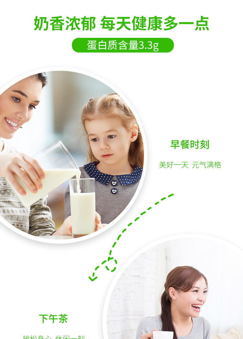 安享好物 安享B级纯奶-卫岗新绿园纯牛奶 国标