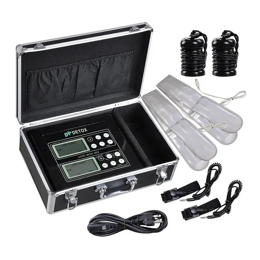 氢氧足浴仪dual detox machin负离子养生泡脚Foot detox machine