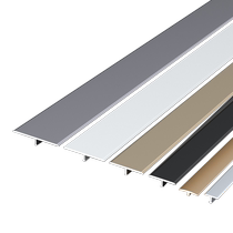 木地板铝合金收口条T字型压条门槛石不锈钢收边条接缝隙金属扣条