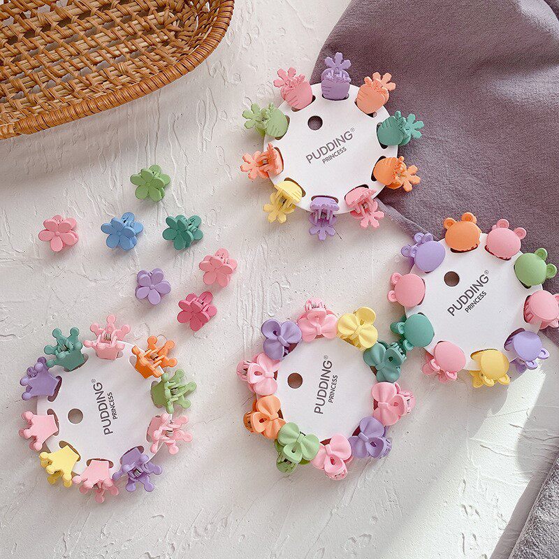 Han candy cute mini-band children grab clamp pure color princess sweet broken hair Katsun