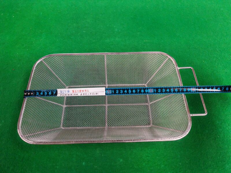 Fryer Grease and Crumb Basket, Special Frame with Reinforced Edges for Dicos, Kfc, and Mcdonald's Fryer Grease and Crumb Basket, Special Frame with Reinforced Edges for Dicos, Kfc, and Mcdonald's