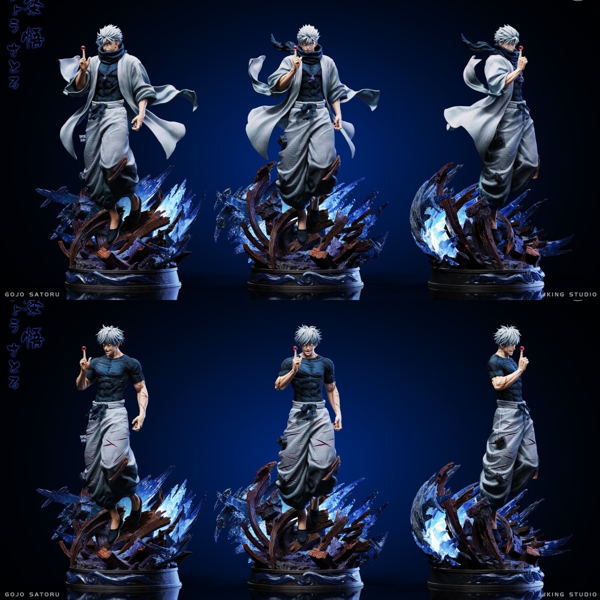 In Stock [Resonance Gk] Jjking Studio First Edition Gojo Satoru 1/6 Scale Figure