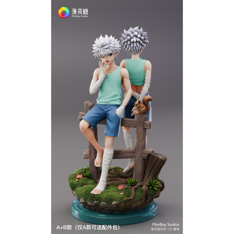 【Now】Resonance Gk】Mint Candy Studio Full-Time Hunter Killua Figure Statue