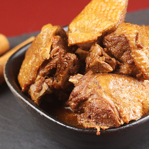 【正阳春】红焖全鸭即食肉罐头397g/罐