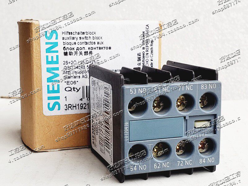Original SIEMENS Siemens auxiliary contact 3RH2911-1FA22 2 open 2 closed spot bargaining