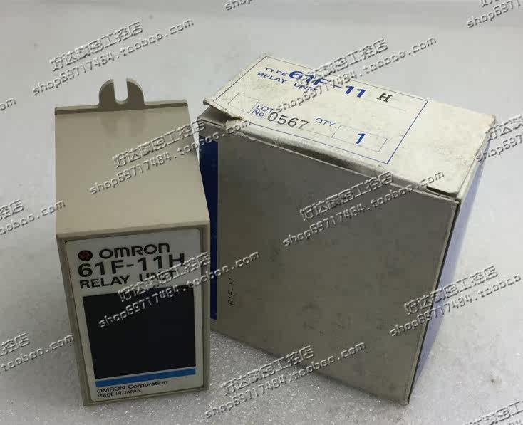 Original OMRON OMRON liquid level relay 61F-11H spot new 61F-11H bargain