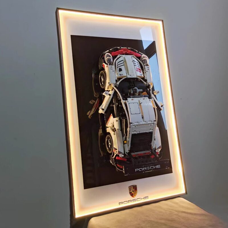 Compatible with High-Quality Wall-Mounted Building Block Display Frame, Porsche 911 Car Wall-Mounted Photo Frame, Toy Wall-Mounted Car Picture Frame Compatible with High-Quality Wall-Mounted Building Block Display Frame, Porsche 911 Car Wall-Mounted Photo Frame, Toy Wall-Mounted Car Picture Frame