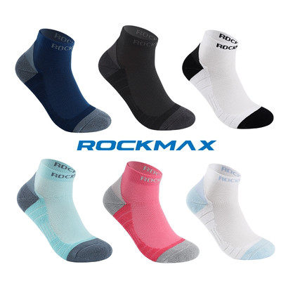 ROCKMAX molten stone professional badminton socks men's and women's towel bottom