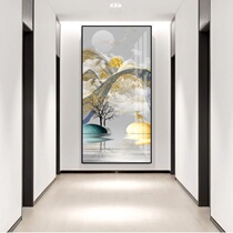 Diamond painting frame-free new living room dining room bedroom handmade diy full diamond crystal hair bright gas vertical version