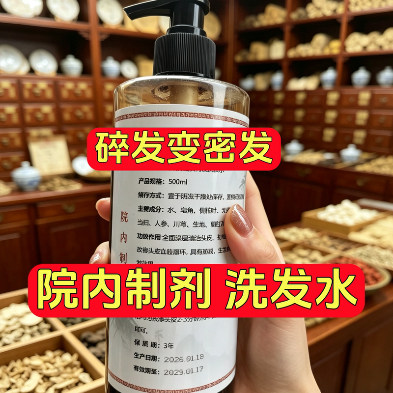 Hangzhou-Hospital [In-Hospital Prepared Shampoo] Herbal Formula
