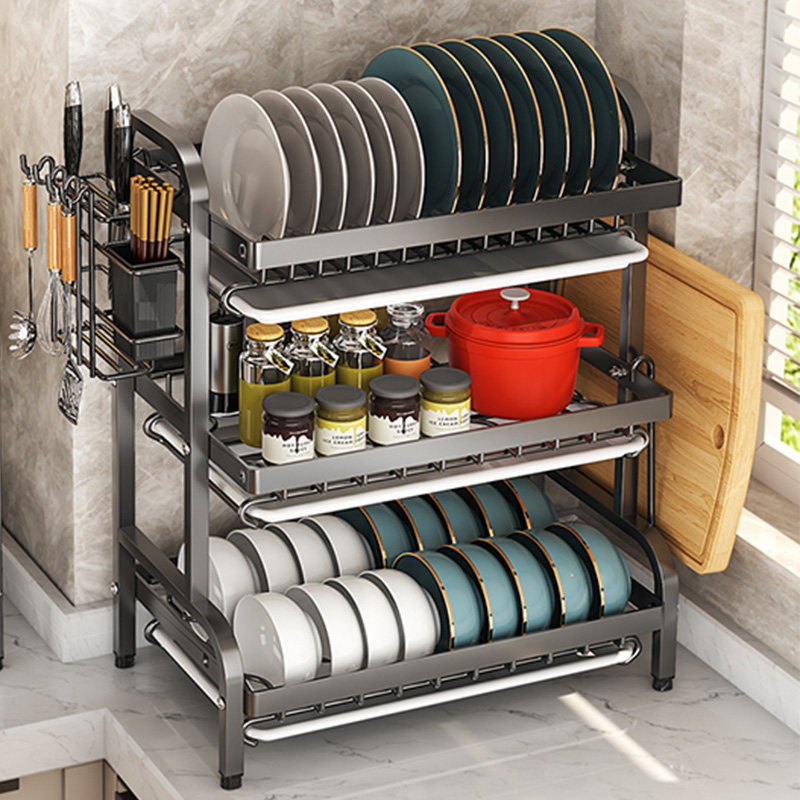 Stainless steel dish storage rack: the secret weapon for a novice to ...