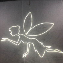 New wedding props glowing intimate lover newcomer screen ornaments wedding decoration scene layout window stage