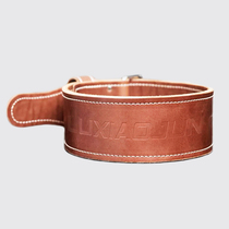 Luxiaojun Lü Xiaojun Lyu head-layer fitness belt squat hard pull weight lifting force training broad version