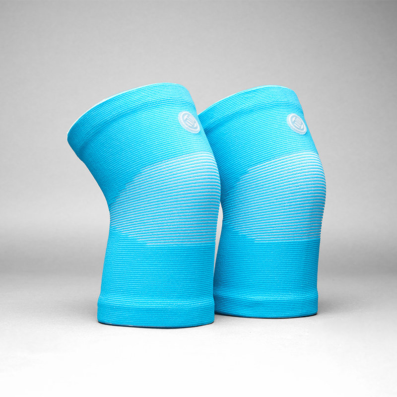 LUXIAOJUN Lv Xiaojun Knitted Knee Pad Strength Weightlifting Horizontal Push Hard Pull Squat Breathable Running