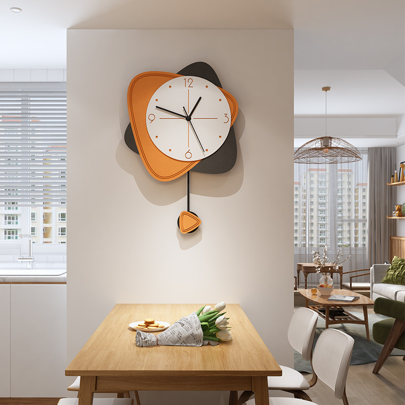 Living room TV background wall decoration creative light luxury sofa wall pendant simple modern dining room hanging decoration