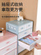 Organizer Recommended: Underwear and Socks Storage Box, Three-In-One Drawer-Style Compartment for Intimate Clothing and Bras