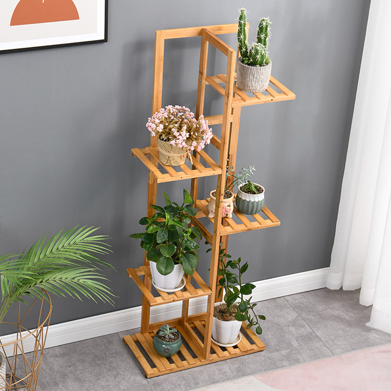Flower rack creative living room indoor balcony decoration floor-to-ceiling multi-layer flower rack rack modern minimalist flower pot rack