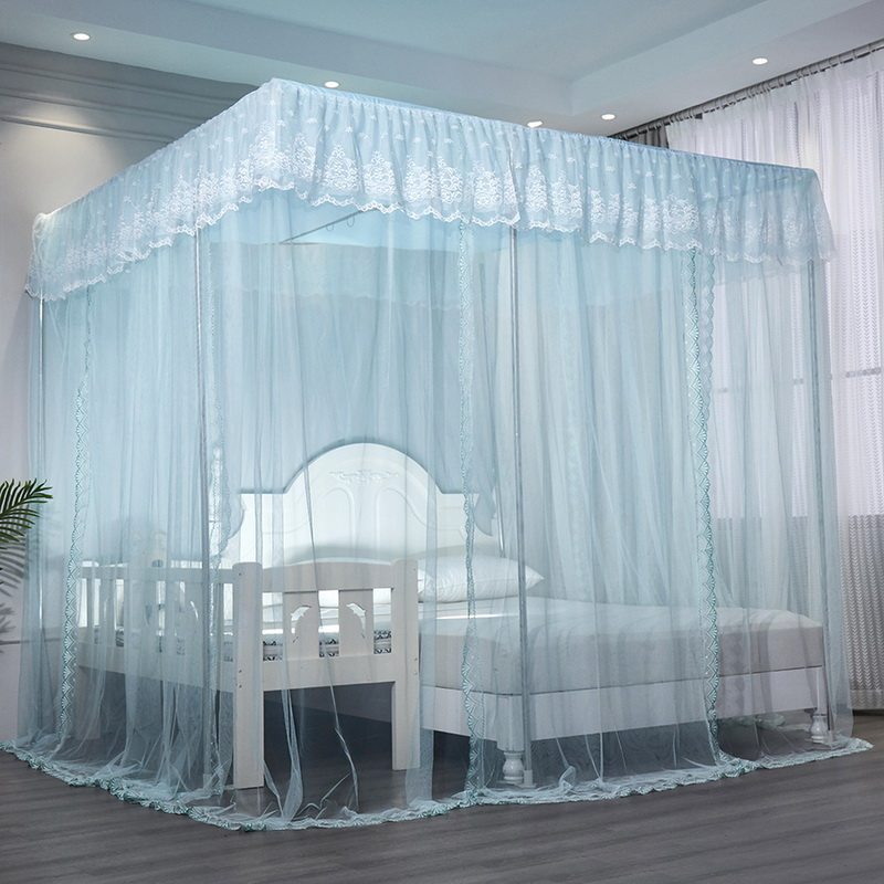 Palace mosquito net large bed tatami mosquito nets can be set to increase the special size of the parquet special size floor parent-child mosquito nets