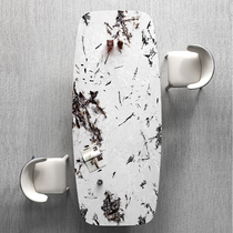 LDAD Italian minimalist slate dining table simple modern rectangular marble dining table creative small apartment dining table