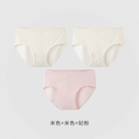 [3 полосы 3 полосы] Warong -безмодальный модальный [бежевый+бежевый+наложник]