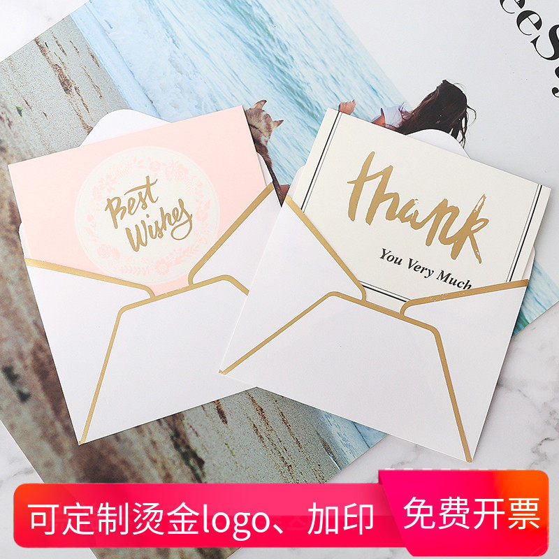 diy small card Korea Mother's Day greeting card custom message card birthday blessings Mid-Autumn Festival thanksgiving creative thanks to the card-Taobao