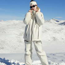 Renchuan Kingcarve series solid color ski suit suit single and double board 2024 new professional winter outdoor