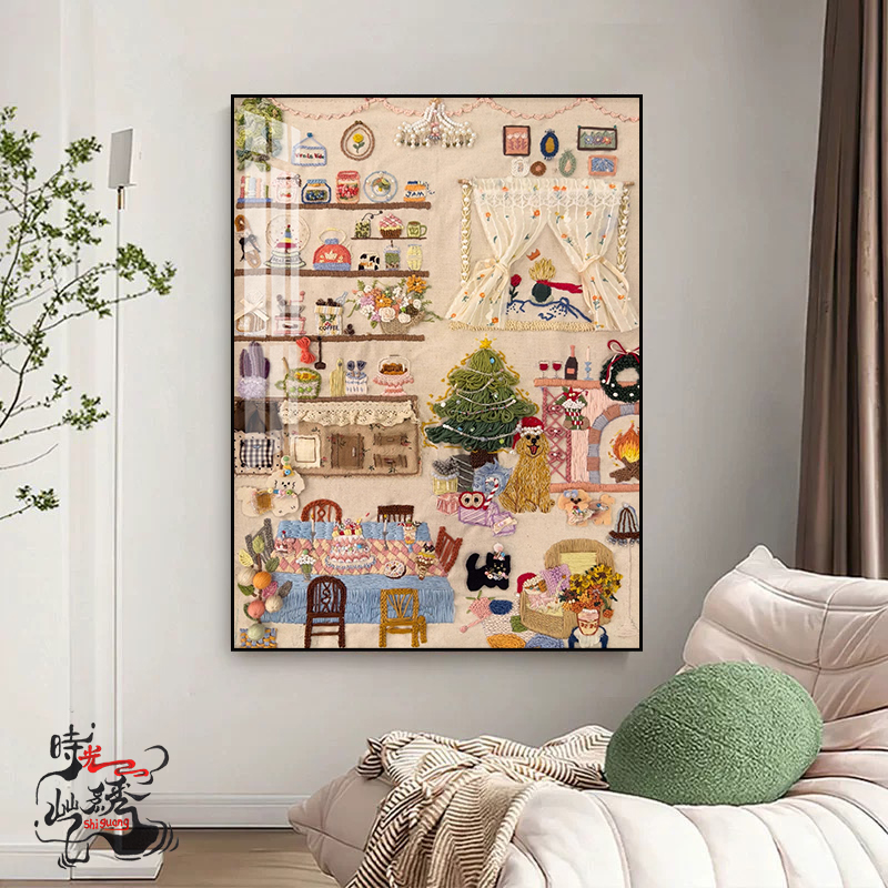 女巫十字绣：一针一线间的手工诗意