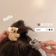 Koala hairpin ແມ່ຍິງງາມກາຕູນ plush hairpin bangs forehead side break hairpin internet celebrity clip headwear ຂະຫນາດນ້ອຍ