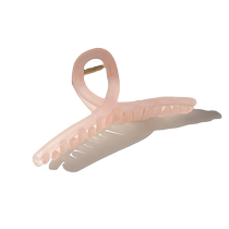 Pink Shark Nip with Wind Female Rear Brain Spoon Frosted Grip Large Hairpin Large Hair Clip Spring Summer Disc Hair Thever Clips Headwear