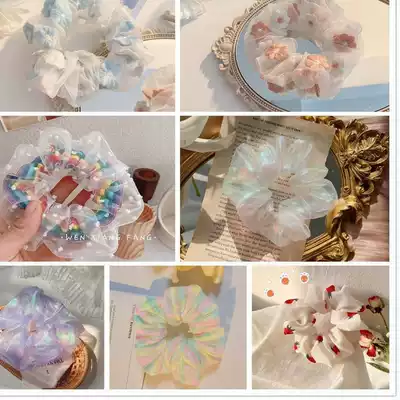 Mermaid Ji E. E. Coli Auriga Sakura Embroidery Fruit Hairband Rainbow Fairy Cute Maruko Head Cord Hair Decoration Brand New